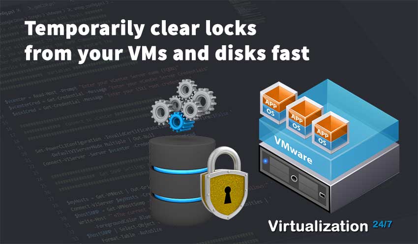 Unlock VMware VMDK disk