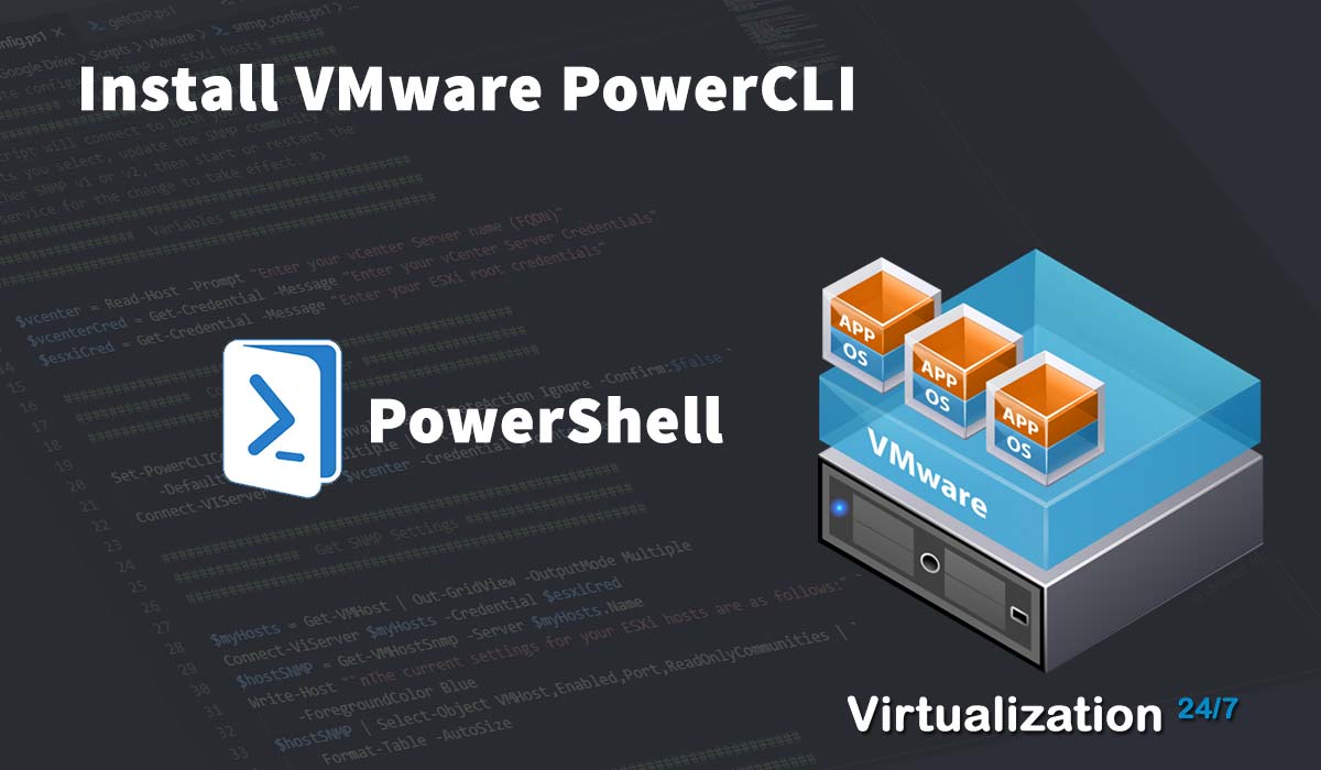 Vmware powershell. VMWARE POWERCLI. POWERCLI VMWARE logo. POWERSHELL установка модулей offline VMWARE.POWERCLI.